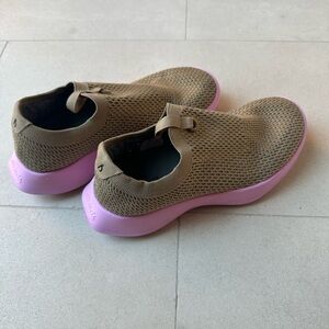 Allbirds Tan and Pink Women's Sneakers